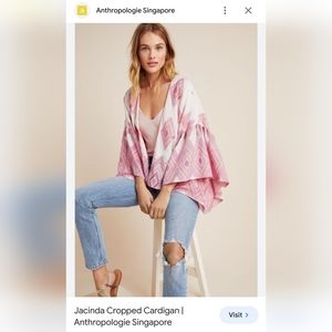 Anthropologie Jacinda cover up cardigan
